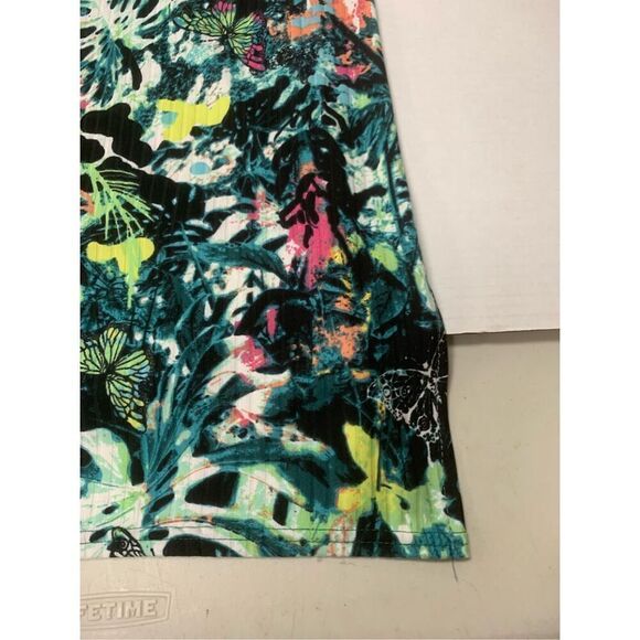 Floral Patterned Cut Out Dress - Picture 2 of 5